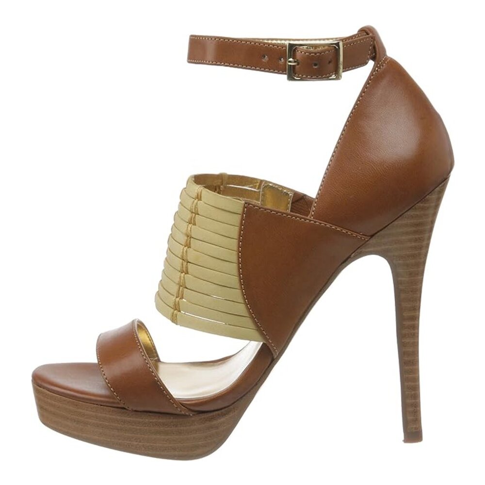 Charles by Charles David "Flute" Platform Strappy Sandal Stiletto 9M NIB